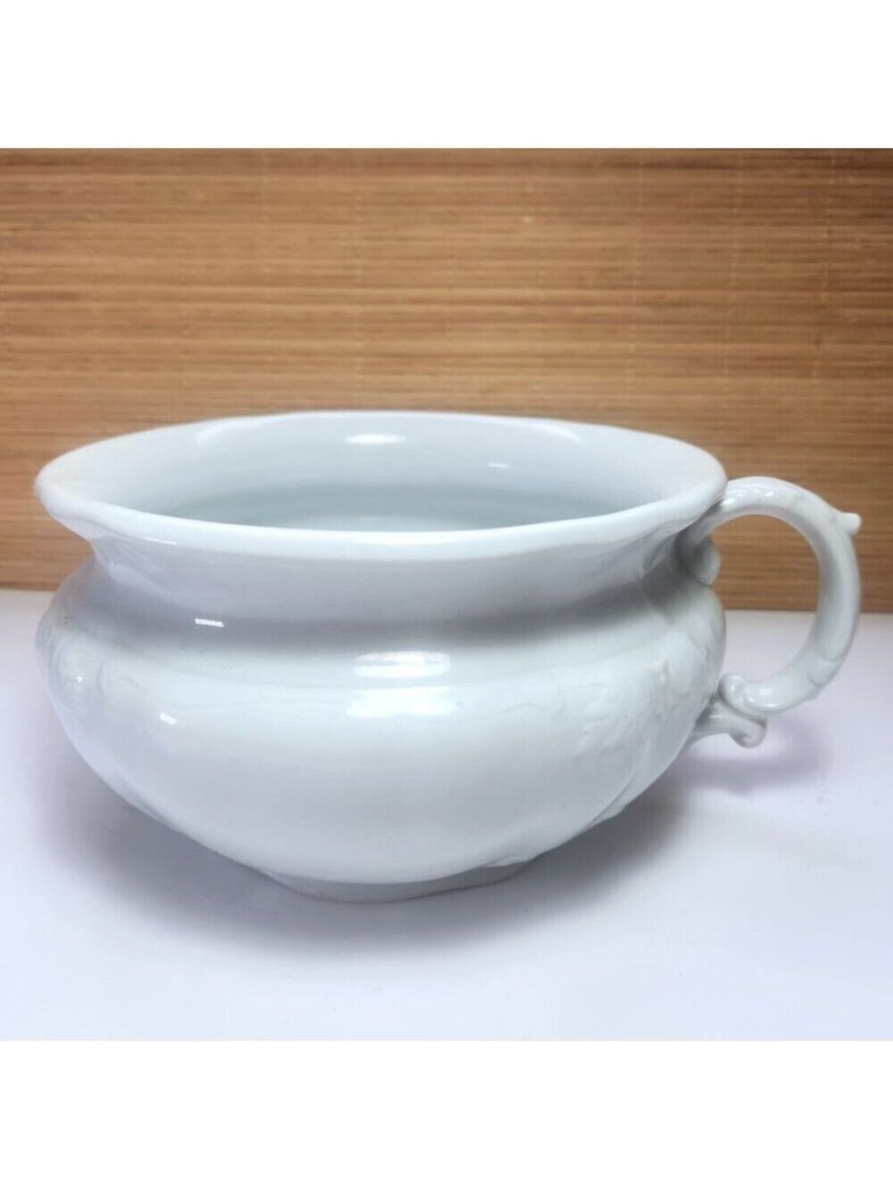 Antique Royal Ironstone China Chamber Pot Johnson Bros. England